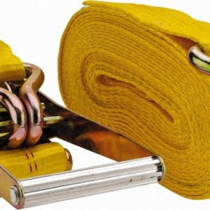 VALUE COLLECTION Polyester Ratchet Strap Tie Down: 27' Long, 2" Wide, 10000 lb Load Capacity WS-MH-RTD-022