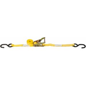 VALUE COLLECTION Polyester Ratchet Strap Tie Down: 700 lb Load Capacity WS-MH-RTD-004