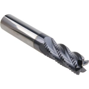 ACCUPRO Roughing End Mill: 7/16" Dia, 5 Flutes, Single End, Solid Carbide 2500263