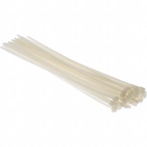 ADVANCED CABLE TIES INC. Cable Tie Duty: 18.25" Long, Natural, Nylon, Standard AL18-120-9-L