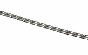 EVER-TITE COUPLING PRODUCTS 0.105" Diam Stainless Steel Single Jack Chain w/S-Hooks 3120CHSS