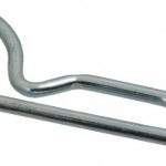 EVER-TITE COUPLING PRODUCTS 3/4 to 1" Shaft Diam, 5" Long, Hair Pin Cotter 3WLC