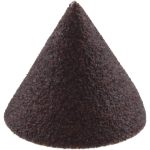 SUPERIOR ABRASIVES 3/4" Diam 120 Grit 60&deg; Included Angle Cone Center Lap A016074
