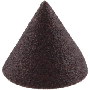SUPERIOR ABRASIVES 3/4" Diam 120 Grit 60&deg; Included Angle Cone Center Lap A016074