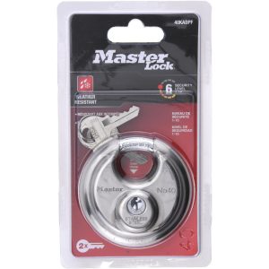 MASTER LOCK Padlock: Stainless Steel, Keyed Alike, 2-3/4" Wide 40KADPF-0452