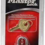 MASTER LOCK Padlock: Solid Brass, Keyed Different, 3/4" Wide 120D
