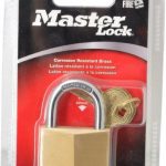 MASTER LOCK Padlock: Solid Brass, Keyed Alike, 1-9/16" Wide 140KAD-1G022