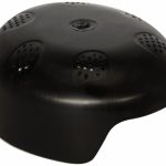 FIBRE-METAL Adjustable Vented Baseball Cap with Bump Cap Insert SBC2BK