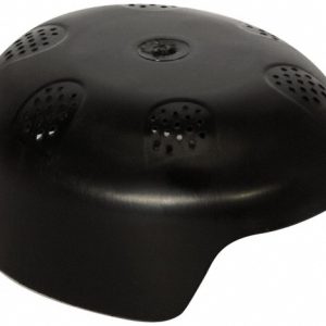 FIBRE-METAL Adjustable Vented Baseball Cap with Bump Cap Insert SBC2BK