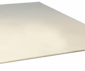 USA INDUSTRIALS Plastic Sheet: Polypropylene, 1/4" Thick x 48" Wide x 8' Long, White BULK-PS-PP-578