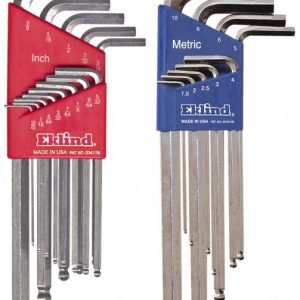 EKLIND 22 Piece L-Key Ball End Hex Key Set 13322