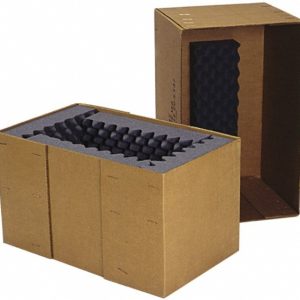 ABILITYONE Telescoping Shipping Box: 25" Long, 14" Wide, 14" High 8115005503574