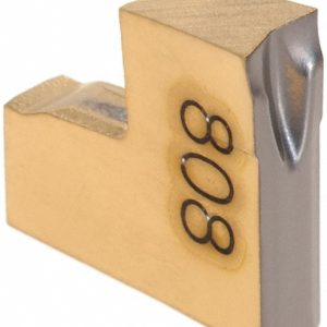 ISCAR Cutoff Insert: TAGR2JS6D IC808, Carbide, 2.00 mm Cutting Width, 0.0787" Cutting Width 6003635