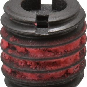 E-Z LOK Thread Locking Insert: 1/4-20 Internal Thread, 1/2-13 External Thread, UNC, 31/64" OAL, Self-Lock Wall 335-4