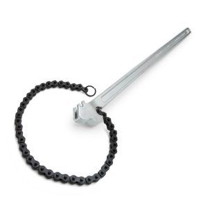 CRESCENT Chain & Strap Wrench: 6" Max Pipe, 23" Chain Length CW24