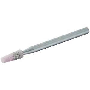 MERIT ABRASIVES Mounted Point: 3/8" Thick, 1/8" Shank Dia, B97, 80 Grit, Coarse 69078645337