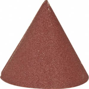 SUPERIOR ABRASIVES 1-1/2" Diam 120 Grit 60&deg; Included Angle Cone Center Lap A016649