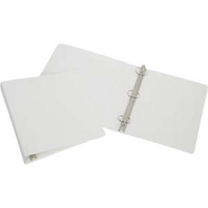 ABILITYONE 3 Hole Binder: White 7510014841759