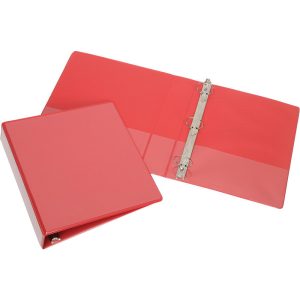 ABILITYONE Ring Binders; Binder Type: 3 Hole Binder ; Color: Red ; UNSPSC Code: 44122003 7510014256139