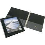 ABILITYONE Ring Binders; Binder Type: 3 Hole Binder ; Color: Black ; UNSPSC Code: 44122003 7510014621384