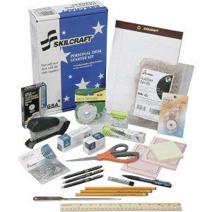 ABILITYONE Office Machine Supplies: Desktop Set, Light Green 7520014936006