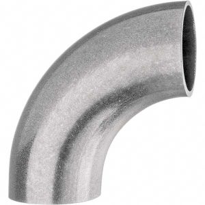 USA INDUSTRIALS Sanitary Stainless Steel Pipe 90 &deg; Short Elbow, 2-1/2", Butt Weld Connection ZUSA-STF-BW-14