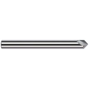 HARVEY TOOL Engraving Cutter: 60 &deg;, 1/8" Dia, Tip Radius Point, Solid Carbide 847130