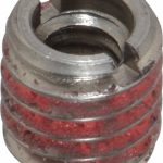 E-Z LOK Thread Locking Insert: 1/4-20 Internal Thread, 7/16-14 External Thread, UNC, 7/16" OAL, Self-Lock Wall 303-4
