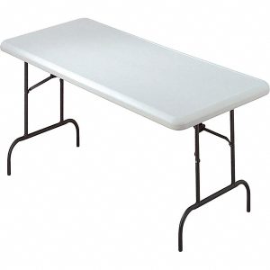 ABILITYONE Folding Table: 60" OAW, 29" OAH 7110016716417