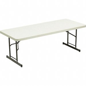 ABILITYONE Folding Table: 72" OAW, 29" OAH 7110016716416