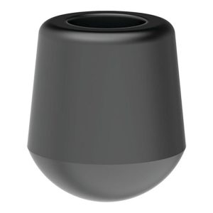 DE-STA-CO 0.437" Max Diam, 8-32 Thread, Neoprene, Slip On, Round End, Clamp Spindle Assembly Replacement Cap 424107