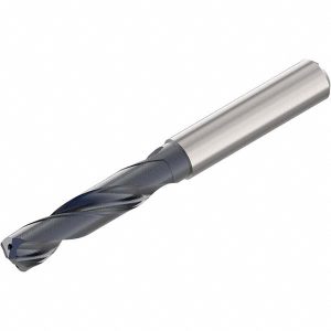 SECO Screw Machine Drill Bit: 5.10 mm (0.2008) Dia, 140 deg, Solid Carbide 02898272