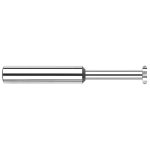 HARVEY TOOL Woodruff Keyseat Cutter: 3/8" Cut Dia, 1/8" Cut Width, 3/8" Shank Dia, Straight Tooth 968562