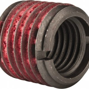 E-Z LOK Thread Locking Insert: 7/8-9 Internal Thread, 1-1/4-7 External Thread, UNC, 1-1/8" OAL, Self-Lock Wall 329-14