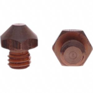 TUFFALOY Spot Welder Tips; Tip Type: Threaded Tip E Nose (Truncated) ; Material: RWMA Class 2 - C18200 ; Overall Length: 0.75 in ; For Use With.: 7/16-14 Threaded Electrode Holder ; Tip Diameter Inch: 0.625 in ; UNSPSC Code: 23271711 188-5062-14