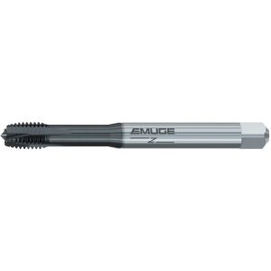 EMUGE Spiral Point Tap: #10-32 UNF, 3 Flutes, Plug Chamfer, 2BX Class of Fit, High-Speed Steel-E-PM, GLT-1 Coated BU20A601.5041