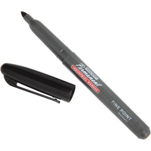ABILITYONE Permanent Marker: Black, Fine Tip 7520017012064