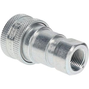 PARKER Hydraulic Hose Female Pipe Rigid Fitting: Hose Size 3/8", 3/8" Thread, 4,000 psi H3-62