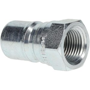 PARKER Hydraulic Hose Female Pipe Rigid Fitting: Hose Size 3/8", 3/8" Thread, 4,000 psi H3-63