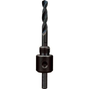 MILWAUKEE TOOL Hole Saw Arbor: Straight Shank, Drill Pilot 49-56-6950