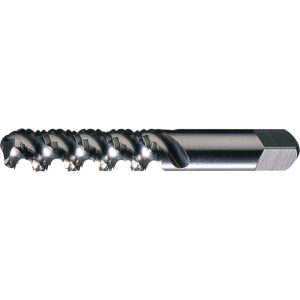 GREENFIELD THREADING Spiral Flute Tap: M16x2.00 Metric, 3 Flutes, Modified Bottoming, High Speed Steel, Bright/Uncoated 313543