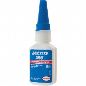 LOCTITE Adhesive Glue: 1 oz Bottle, Clear 234156
