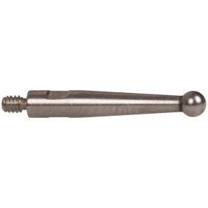 TESA BROWN & SHARPE Test Indicator Ball Contact Point: 2 mm Ball Dia, 12.7 mm Contact Point Length, Steel 599-7049