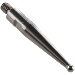 TESA BROWN & SHARPE Test Indicator Ball Contact Point: 1 mm Ball Dia, 12.7 mm Contact Point Length, Steel 599-7050