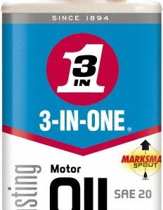 3-IN-ONE Multi-Purpose Machine Oil: SAE 20, ISO 46/68, 3 oz, Can 10045