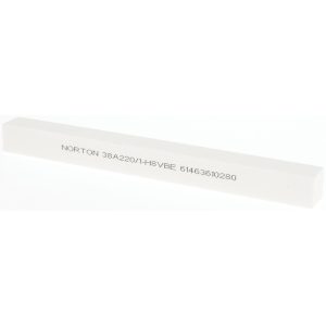 NORTON 220 Grit Aluminum Oxide Square Dressing Stick 61463610280