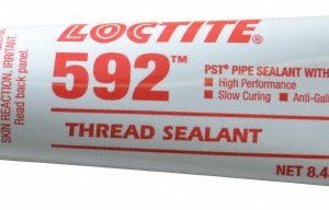 LOCTITE Threadlocker: White, Paste, 250 mL, Tube 88568