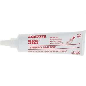 LOCTITE Threadlocker: White, 250 mL, Tube 88552
