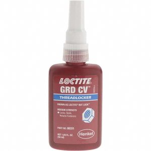 LOCTITE Threadlocker: Blue, Liquid, 50 mL, Bottle 195897
