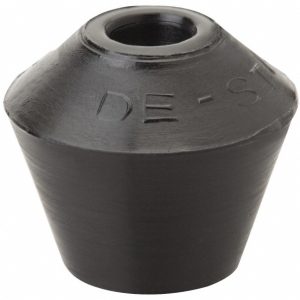 DE-STA-CO 0.79" Max Diam, 1/4-2 Thread, Polyurethane, Screw On, Flat Tip, Clamp Spindle Assembly Replacement Cap 215219